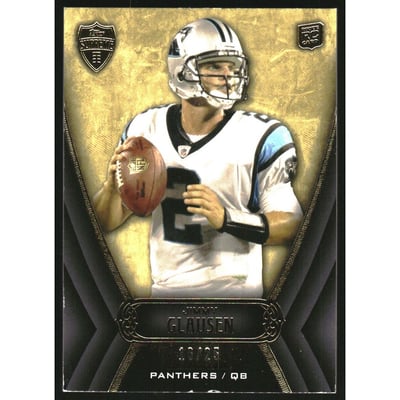 2010 Topps Supreme Black #38 Jimmy Clausen