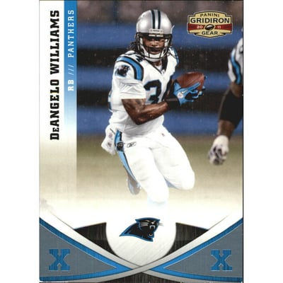 2011 Panini Gridiron Gear Platinum X's #122 DeAngelo Williams