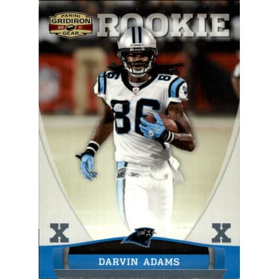 2011 Panini Gridiron Gear Platinum X's #222 Darvin Adams