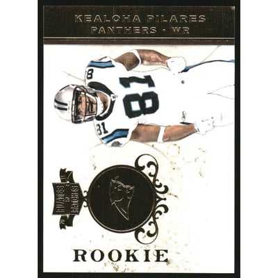 2011 Panini Plates and Patches Gold #145 Kealoha Pilares
