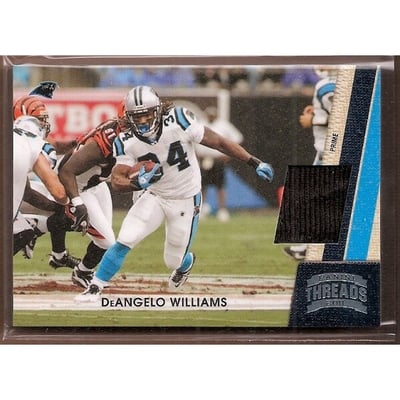 2011 Panini Threads Jerseys Prime #20 DeAngelo Williams/99