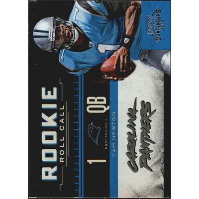 2011 Playoff Contenders Rookie Roll Call #3 Cam Newton