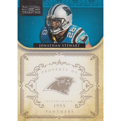2011 Playoff National Treasures #23 Jonathan Stewart