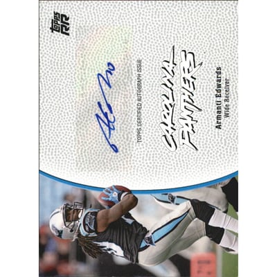 2011 Topps Rising Rookies Freshman Impressions Autographs #FIAAE Armanti Edwards