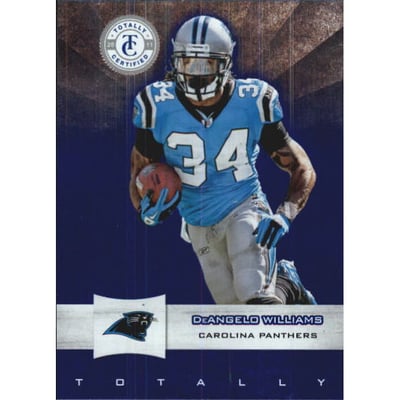 2011 Totally Certified Blue #85 DeAngelo Williams