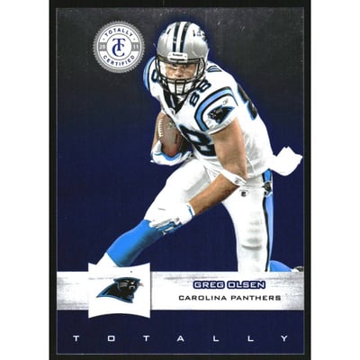 2011 Totally Certified Blue #86 Greg Olsen