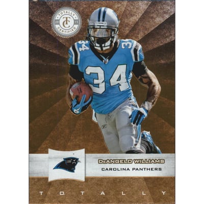 2011 Totally Certified Gold #85 DeAngelo Williams