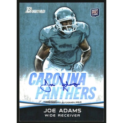 2012 Bowman Rookie Autographs #198 Joe Adams