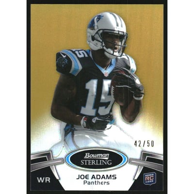 2012 Bowman Sterling Gold Refractors #86 Joe Adams