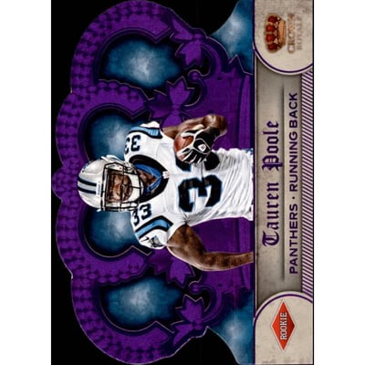 2012 Crown Royale Purple #237 Tauren Poole