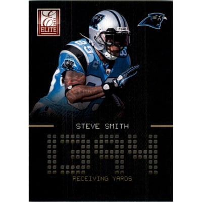 2012 Elite Prime Numbers Black #3 Steve Smith WR