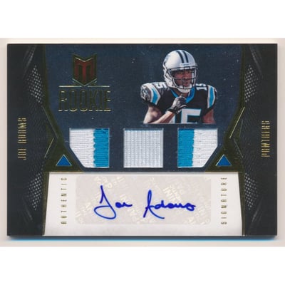 2012 Momentum Gold #121 Joe Adams JSY AU