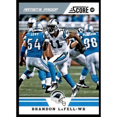 2012 Score Artist's Proof #106 Brandon LaFell