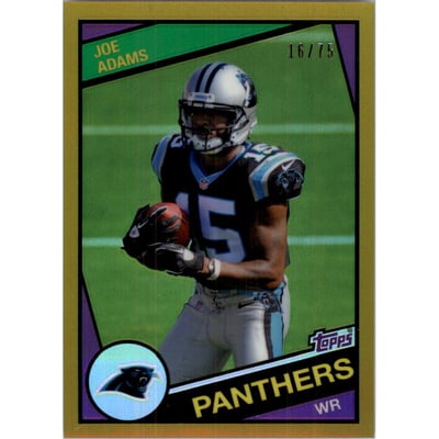 2012 Topps Chrome 1984 Gold Refractors #32 Joe Adams