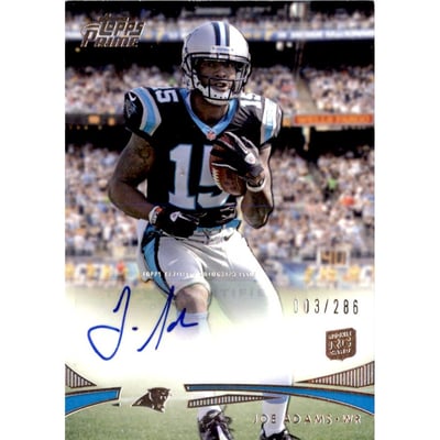 2012 Topps Prime Rookie Autographs #21 Joe Adams/286
