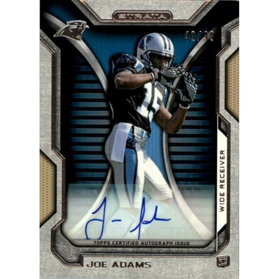 2012 Topps Strata Rookie Autographs Gold #RAJA Joe Adams