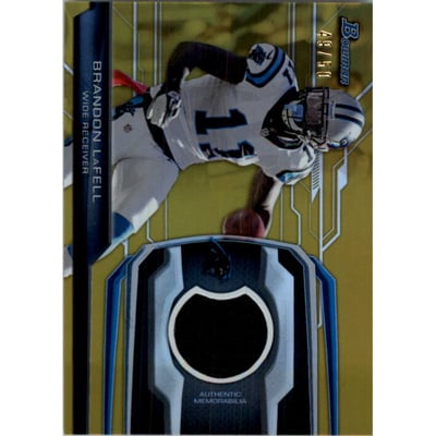 2013 Bowman Relics Gold 50 #BRBL Brandon LaFell