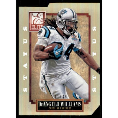 2013 Elite Status Gold #17 DeAngelo Williams