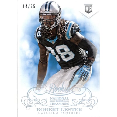 2013 Panini National Treasures Century Silver #189 Robert Lester