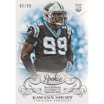 2013 Panini National Treasures #174 Kawann Short RC