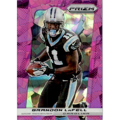 2013 Panini Prizm Prizms Purple Pulsar #135 Brandon LaFell