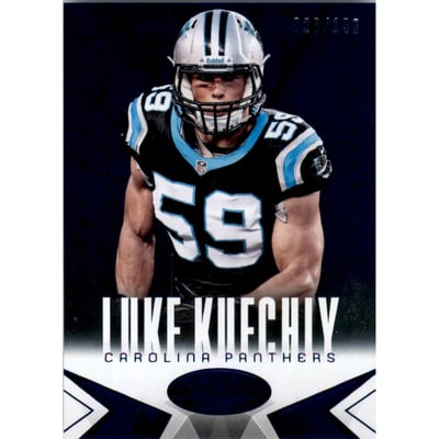 2014 Certified Camo Blue #16 Luke Kuechly