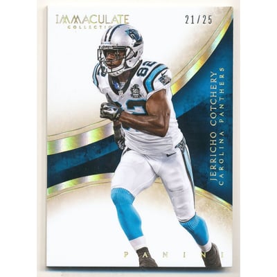 2014 Immaculate Collection Gold #85 Jerricho Cotchery
