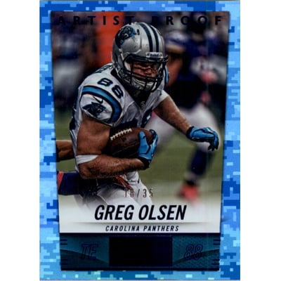 2014 Panini Hot Rookies Artist's Proof #35 Greg Olsen