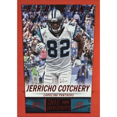 2014 Panini Hot Rookies Red Zone #32 Jerricho Cotchery