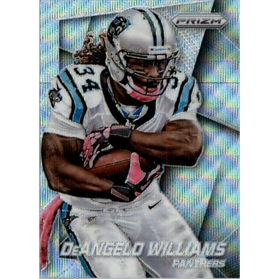 2014 Panini Prizm Prizms Light Blue Wave #111 DeAngelo Williams