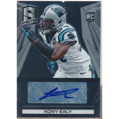 2014 Panini Spectra #276 Kony Ealy AU RC