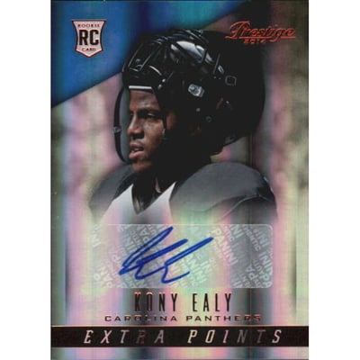 2014 Prestige Extra Points Red Autographs #259 Kony Ealy