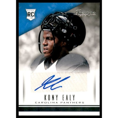 2014 Prestige Rookie Autographs #259 Kony Ealy