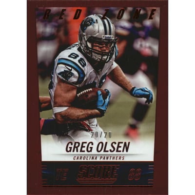 2014 Score Red Zone #35 Greg Olsen