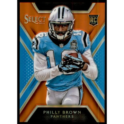 2014 Select Prizm Orange #198 Philly Brown