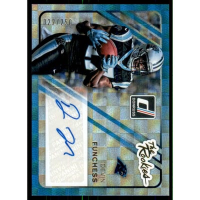 2015 Donruss The Rookies Autographs #3 Devin Funchess/250
