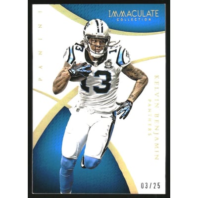 2015 Immaculate Collection Gold #64 Kelvin Benjamin