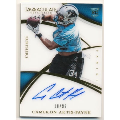 2015 Immaculate Collection #104 Cameron Artis-Payne AU RC