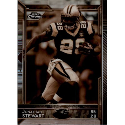2015 Topps Chrome Sepia Refractors #90 Jonathan Stewart