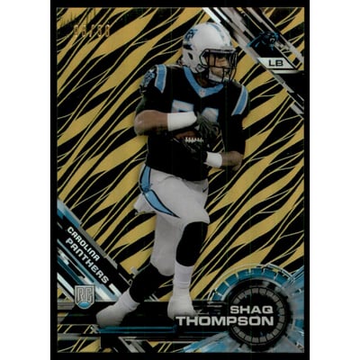 2015 Topps High Tek Gold Rainbow Diffractor #46 Shaq Thompson A