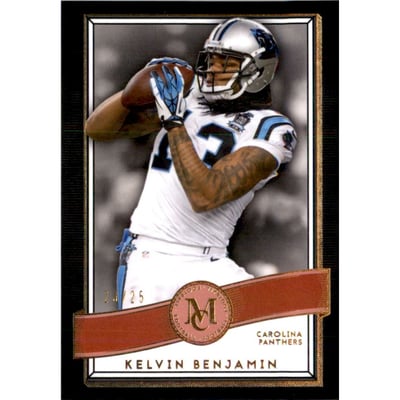 2015 Topps Museum Collection Ruby #34 Kelvin Benjamin