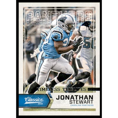 2016 Classics Timeless Tributes Silver #17 Jonathan Stewart