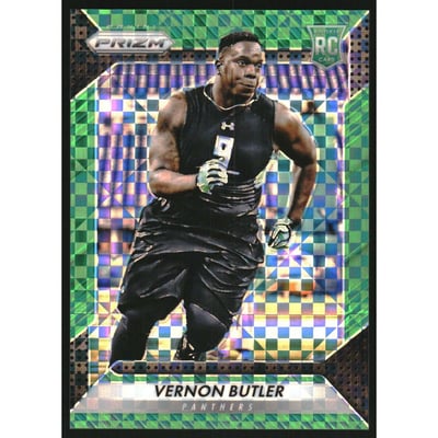 2016 Panini Prizm Prizms Green Power #235 Vernon Butler