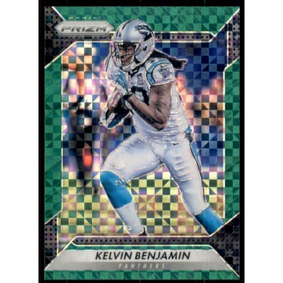 2016 Panini Prizm Prizms Green Power #81 Kelvin Benjamin