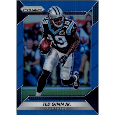 2016 Panini Prizm Prizms Light Blue #91 Ted Ginn Jr.