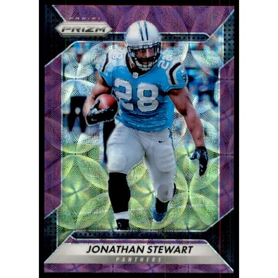 2016 Panini Prizm Prizms Purple Scope #61 Jonathan Stewart