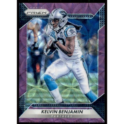 2016 Panini Prizm Prizms Purple Scope #81 Kelvin Benjamin