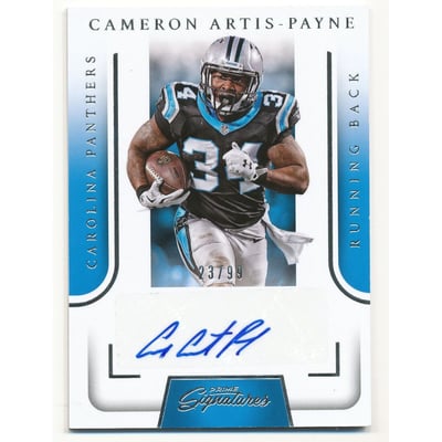 2016 Prime Signatures Autographs #94 Cameron Artis-Payne/99
