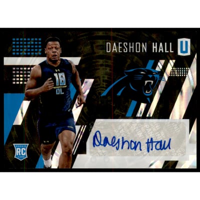 2017 Panini Unparalleled Rookie Autographs #271 Daeshon Hall/49