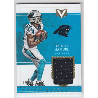 2017 Panini Vertex Vertex Materials #41 Curtis Samuel/99
